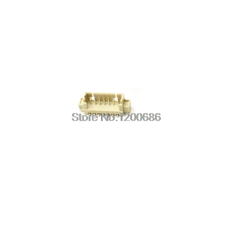 

1.25MM SMT connector 7-Pin Connector 1.25 MM 7PIN plug connector 7P Pin Header 1.25mm R/A SMT