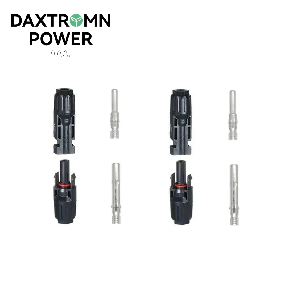 Solar Connectors 2 Pairs Male Female for Panels and PV Systems