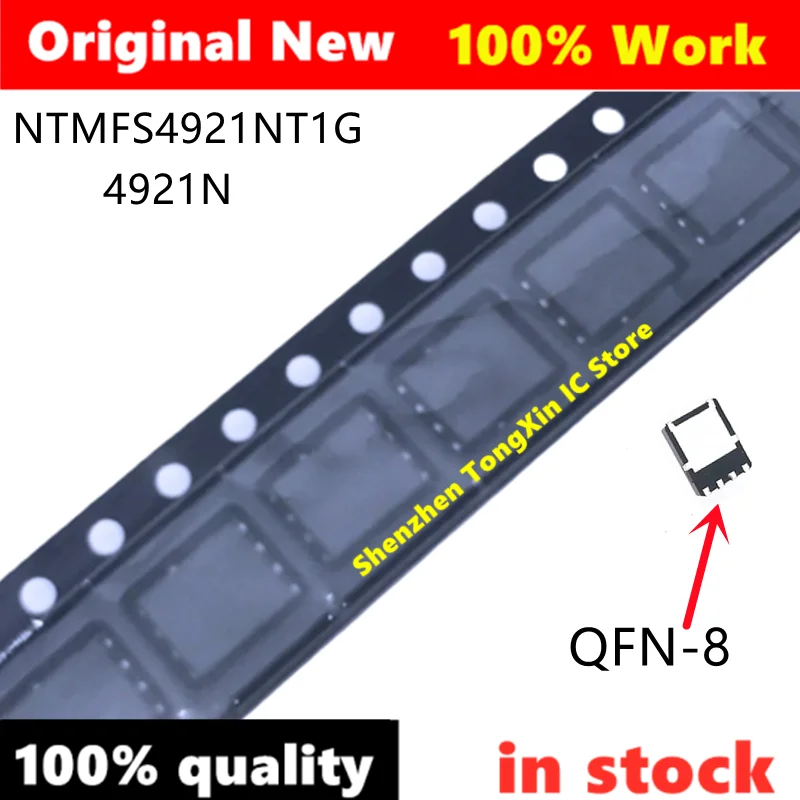 10 20PCS 100% New 4921N NTMFS4921NT1G NTMFS4921N QFN 8 Chipset ...