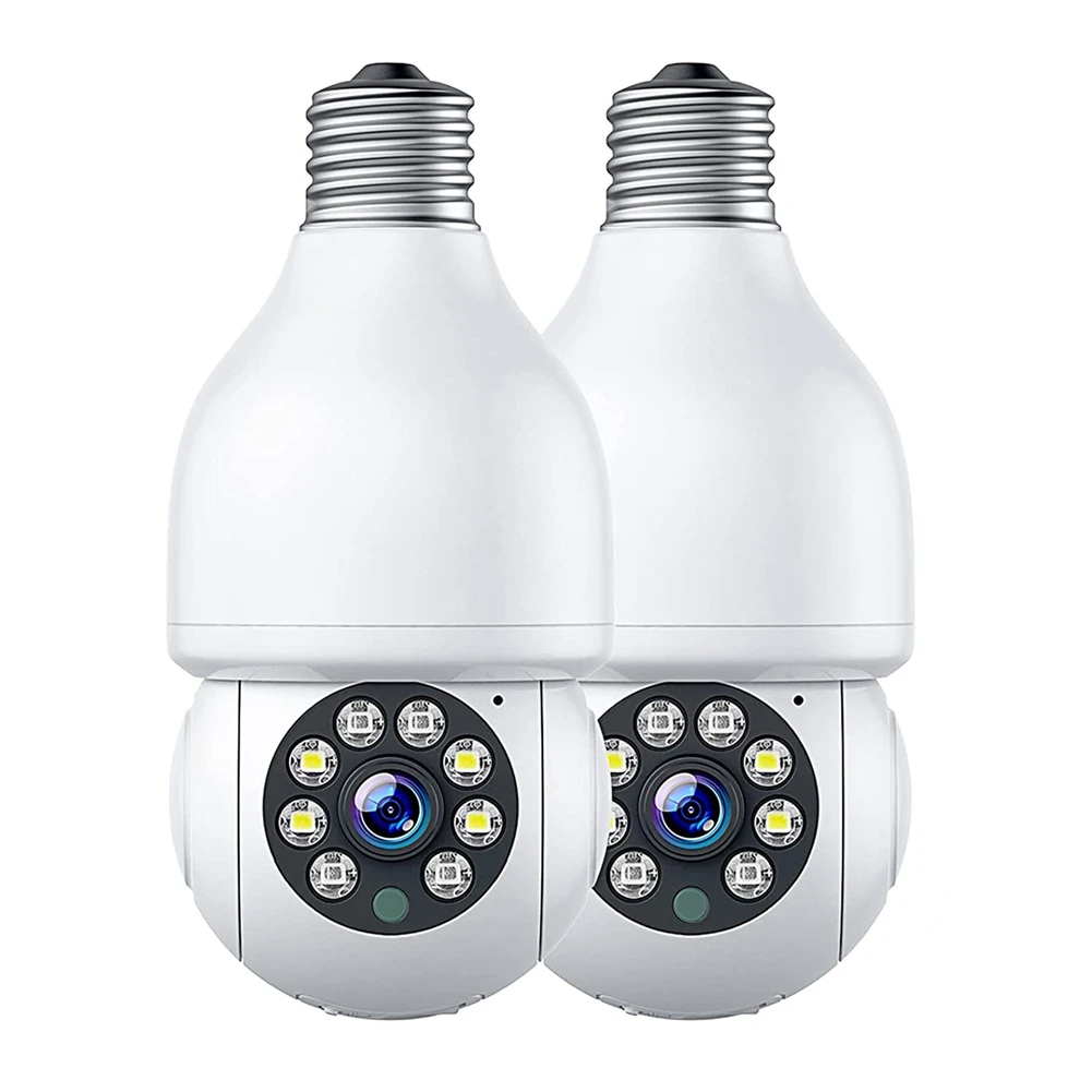 

2.4GHz Light Bulb Security Camera Wireless Outdoor/Indoor, 1080P HD Cameras ,Two-Way Audio, Night Vision