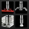 Steel Nail Gun Silencing Wall Fastener Manual Air Nailer Adjustable Anchor Wire Slotting Device Metalworking Rivet Gun Tools 4