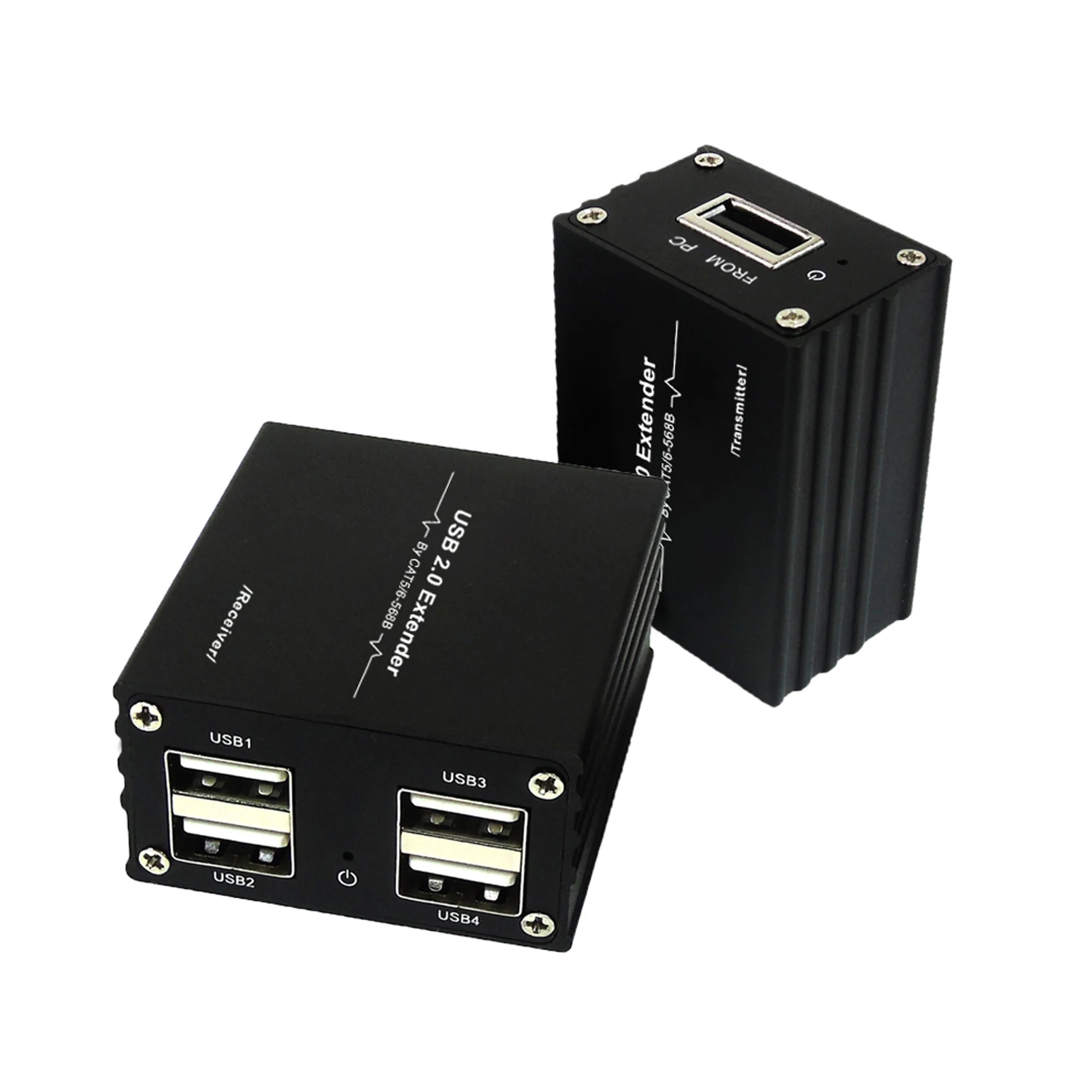 

SPENFiLY USB104 USB2.0 Full Speed Extender Compatible with USB1.1 Extender 4 Ports Keyboard Mouse Hard Disc