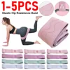 Elastic Workout Bands Anti-Slip Resistance Glute Thigh Elastic Workout Bands Glute Hip Booty Bands Squat Circle Stretch Fitness