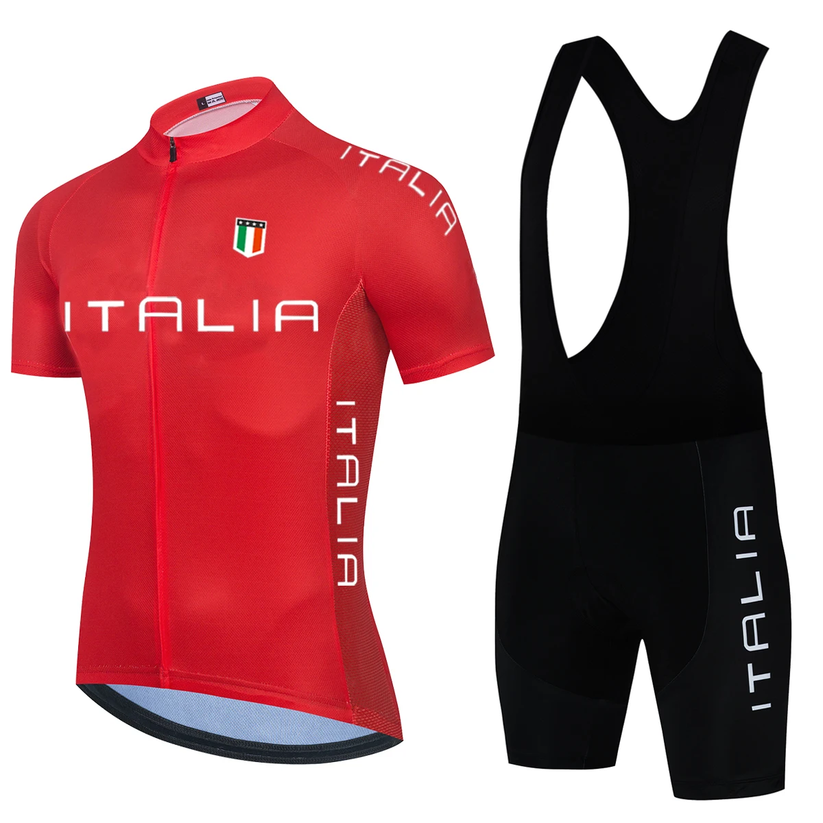 White Sports Team Training Cycling Clothing Breathable Men Short Sleeve Mallot Ciclismo Hombre Verano Cycling Jersey Sets