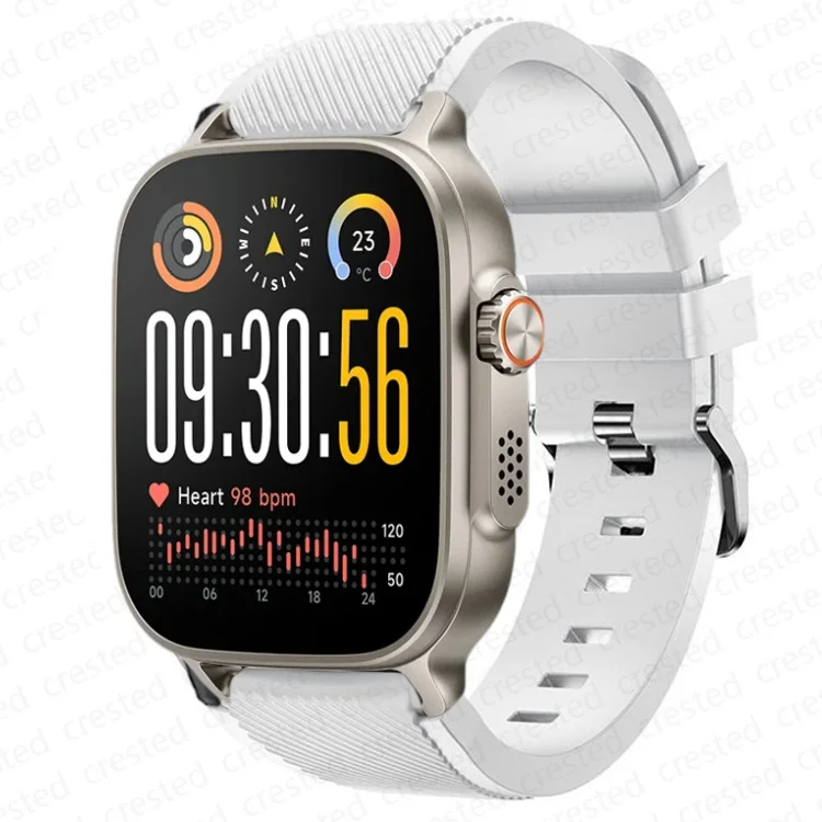 Sport Silicone Band Replacement Bracelet - Premium 22mm Watch Strap