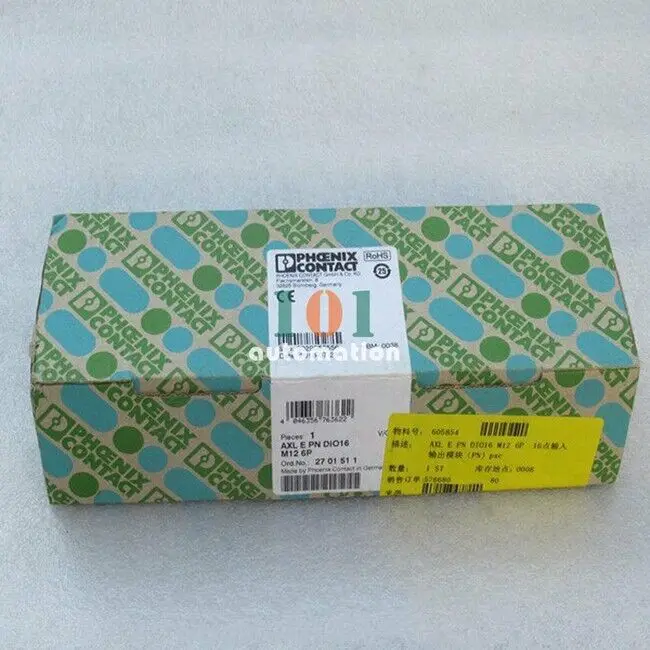 

1PCS NEW FOR PHOENIX AXL E PN DIO16 M12 6P 2701511 Output Module
