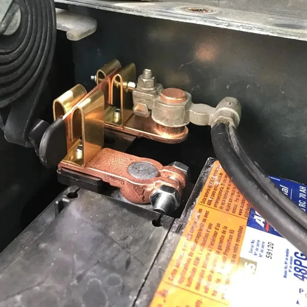 12V-24V Car Battery Terminal Clamp Switch Disconnect Cut-off Isolator Tool Kit Top Post Knives Blade Power Cut Off Tools
