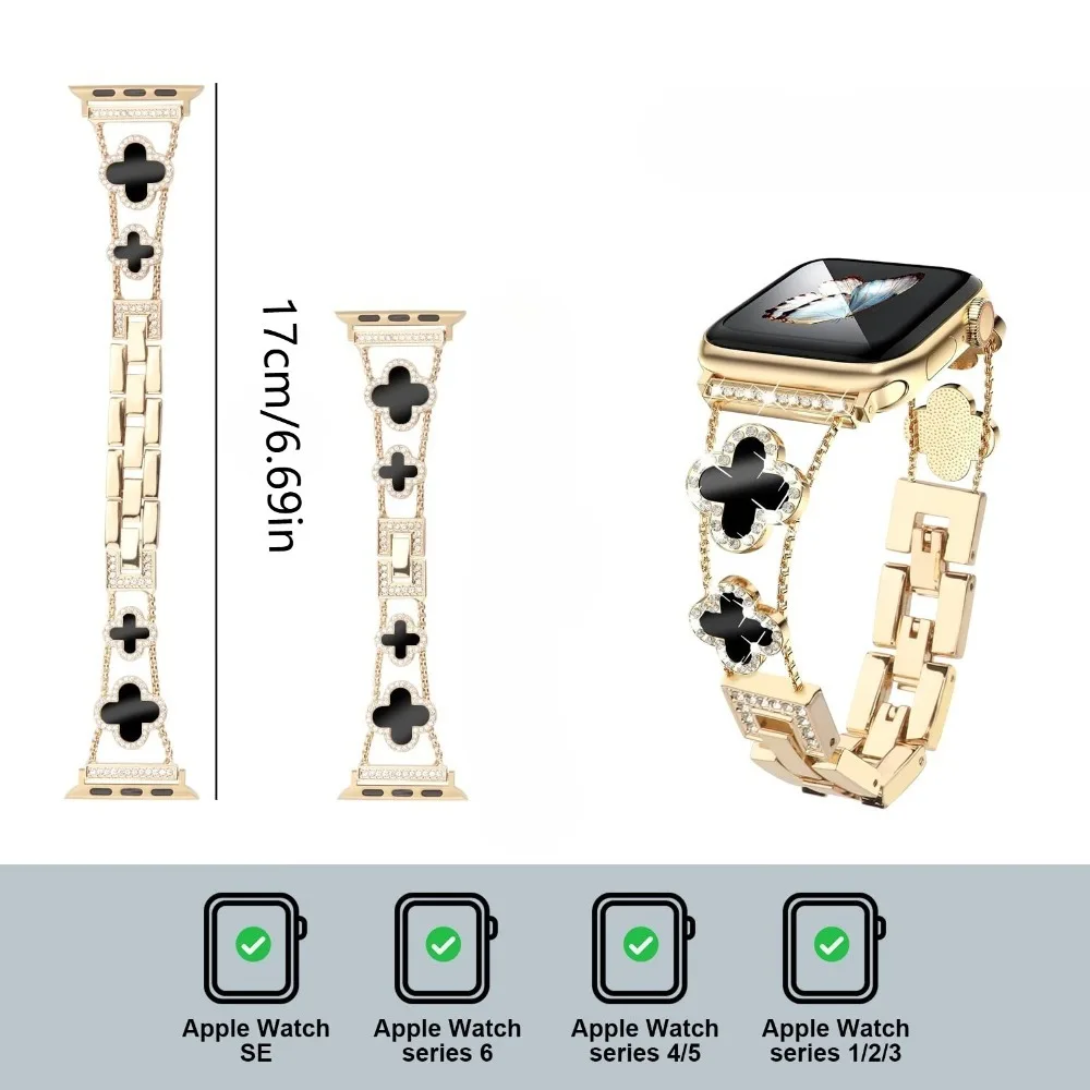 Elegant Chic Sparkling Universal Smartwatch Band - Stylish Accessory