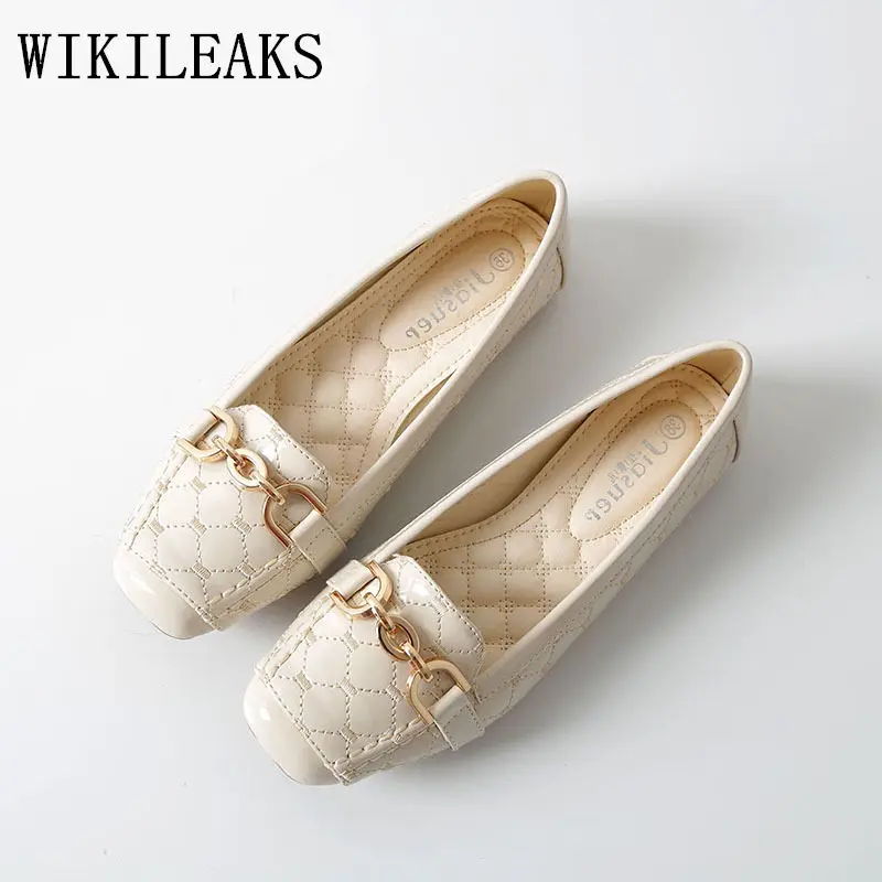 Creepers Flat Shoes Women Luxury Shoes Women Designers Brand Flats Boat Woman Loafers Harajuku Alpargatas Femininas