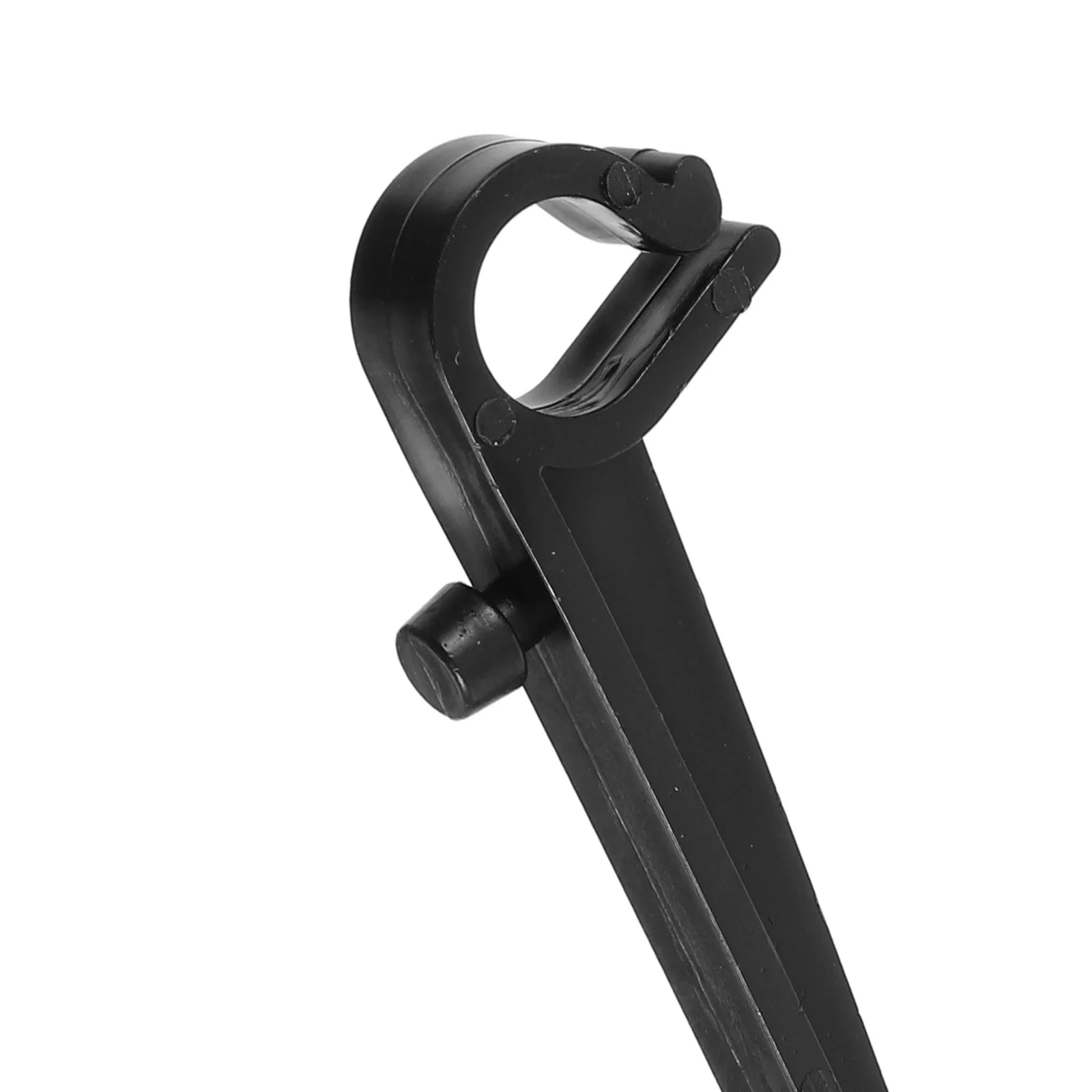 20 Pcs Filter Retaining Clip Rain Gutter Brackets Cable Screws Abs Covers Hangers for Lights Guard