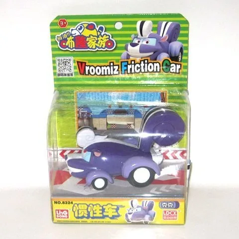 Big!!! Anime Vroomiz Classic Kawaii South Korea Friction Pull Back Cars Cartoon Toys For Children gift Baby Wind Up Toys