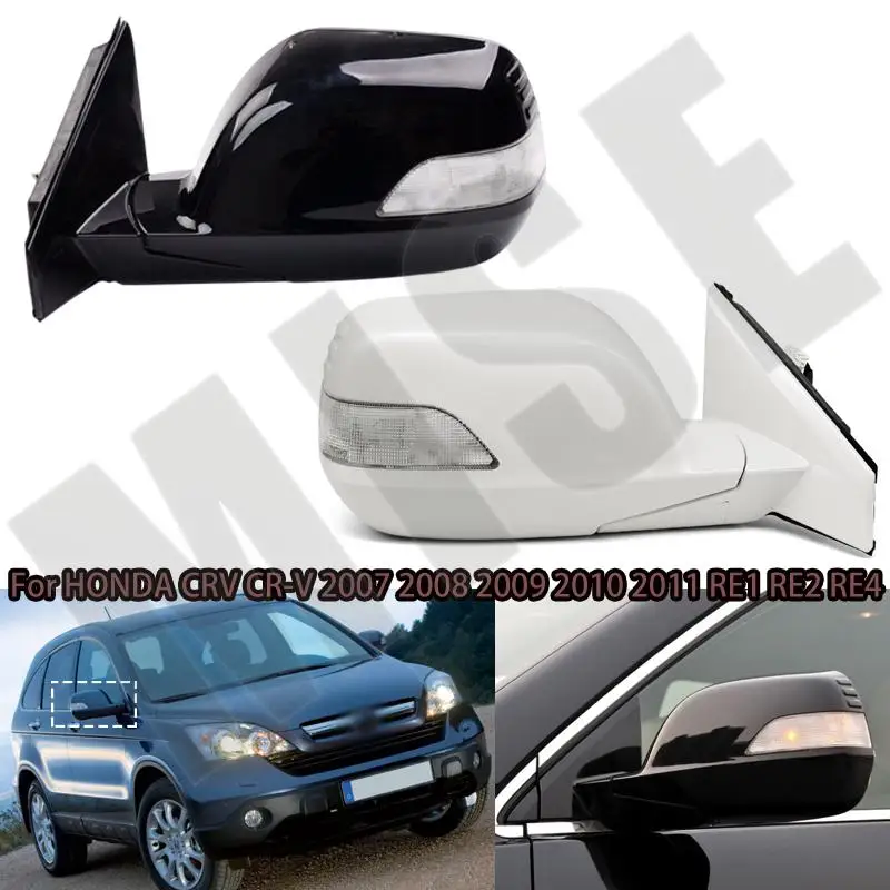 USミラー * Honda CRV CR-V RE 2/2007-10/2012 Right RHの新しい*ドアミラー（インジケーター付き） *NEW* DOOR MIRROR (WITH INDICATOR) for HONDA C : For Honda CR-V 2007 2008 2009 2010 2011 Door Mirror