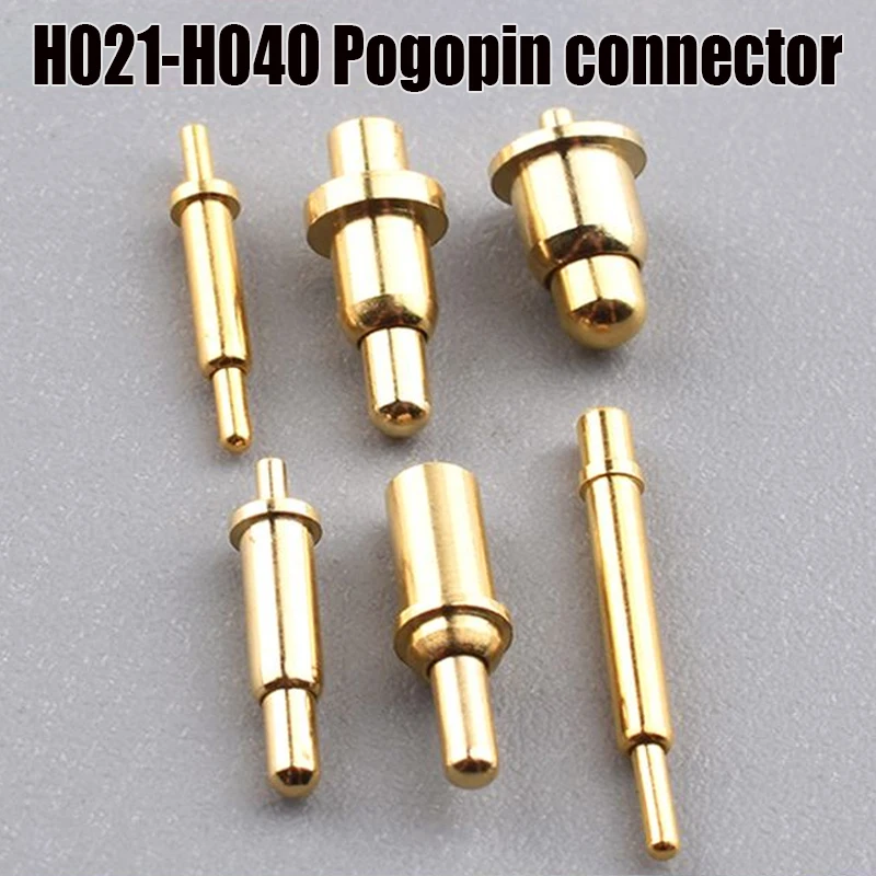 5 Stück H021-H040 Pogopin-Steckverbinder Pogopin Batterie Federkontakt SMD-Pin PCB 2 3 4 5 6 7 8 9 10 12 14 MM Testsonde