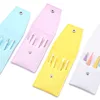 4Pcs High-Quality Eyebrow Tweezer Colorful Hair Beauty Fine Hairs Puller Stainless Steel Slanted Brow Clips Removal Makeup Tools 1
