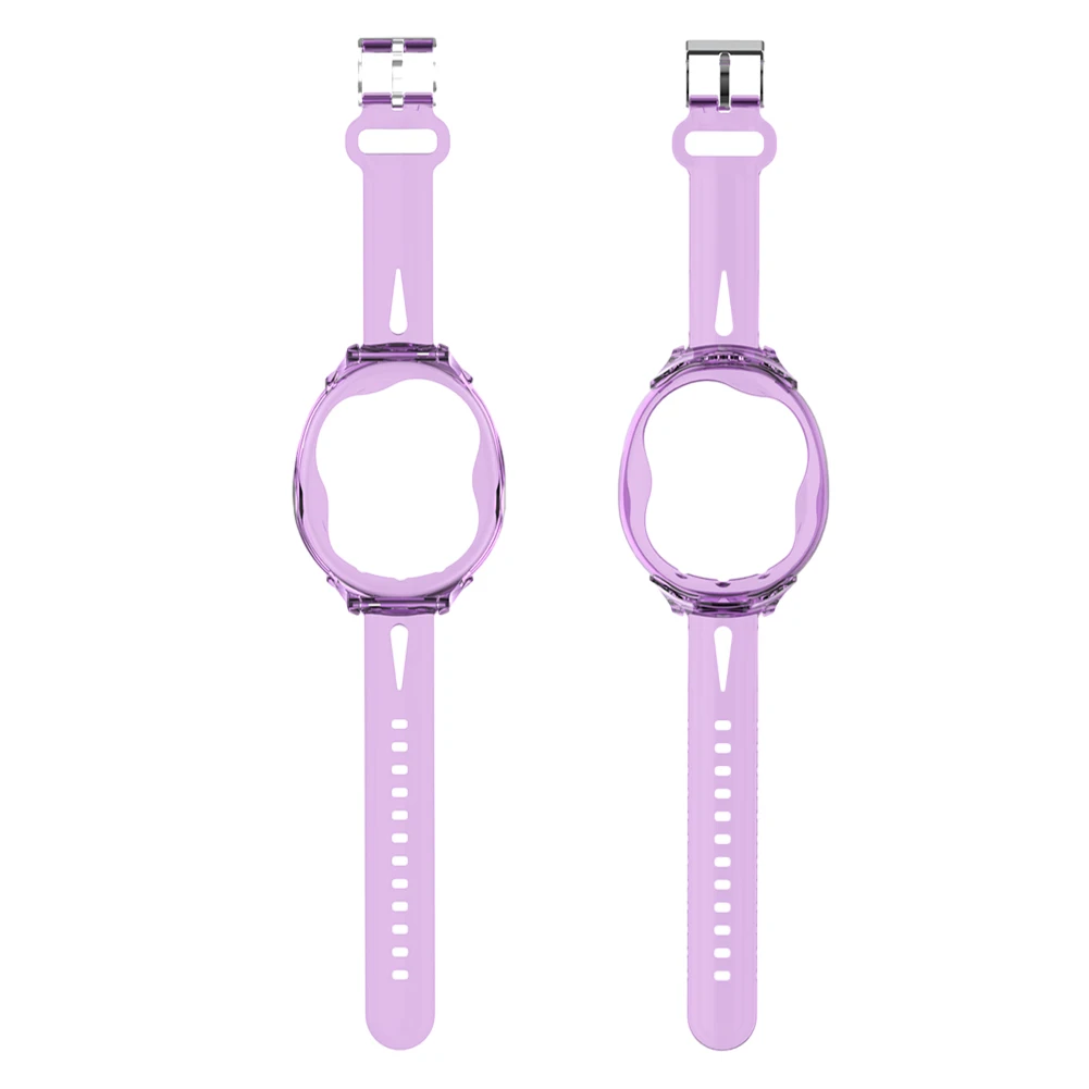 Tamagotchi Uni용 TPU 손목밴드 조절 가능한 보호 케이스 충격 방지 낙하 방지 손목 스트랩 어린이용 세척 가능 6.3-8.85in