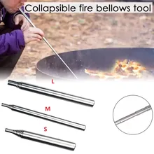 

Outdoor Telescopic Pocket Bellows Survival Fire Emergency Adjustable Camping Cooking Blowing Torch Blower Tool Fire Tools Kit