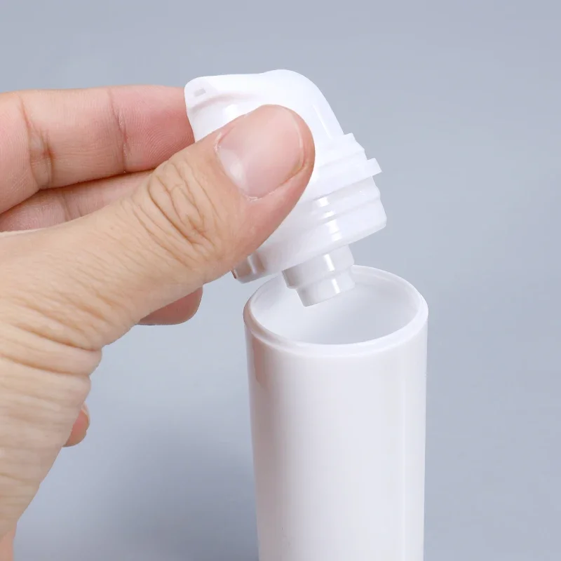 10Pcs 30ml 50ml Empty Airless Cosmetics bottles White Essence Pump Bottle for Lotion Shampoo storage container