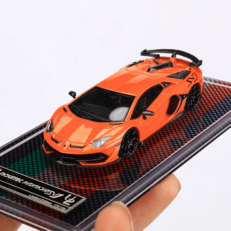 U2 1:64 Lamborghini Aventador SVJ LP770 Novitec (4 Colours