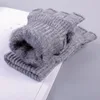 1 Pair Knitted Flip Gloves Wool Gloves Exposed Finger Thickening Winter Warm Touch Screen Fingerless Glove Cycling Sports glove 6