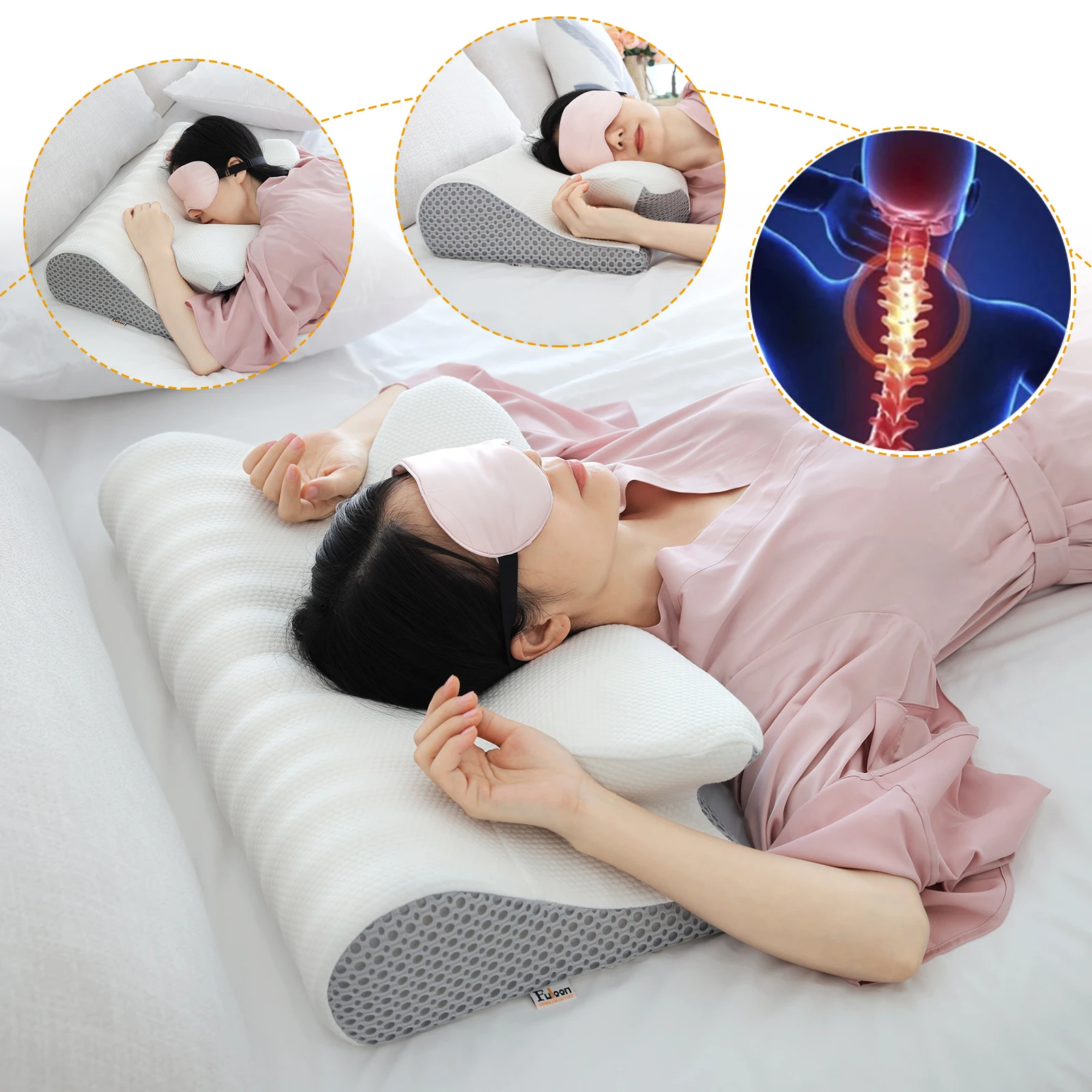 https://ae01.alicdn.com/kf/S0d03e164327a4ef7b1601ddd427478d7W/Fuloon-Contour-Memory-Foam-Cervical-Pillow-Ergonomic-Orthopedic-Neck-Pain-Pillow-for-Side-Back-Stomach-Sleeper.jpg