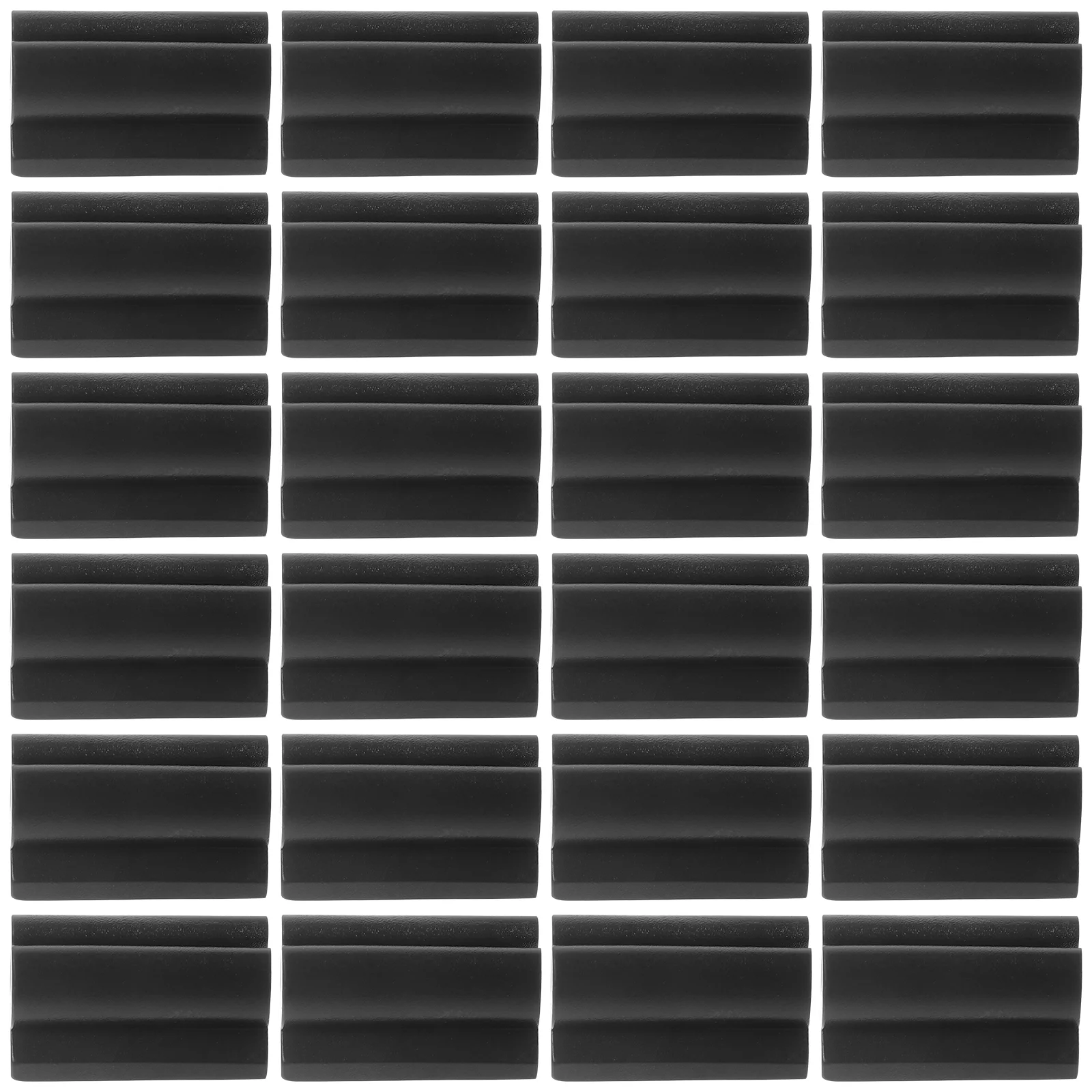 

50 Pcs Furniture Legs U-tube Snap Open Foot Pads Chairs Covers Plastic Protectors
