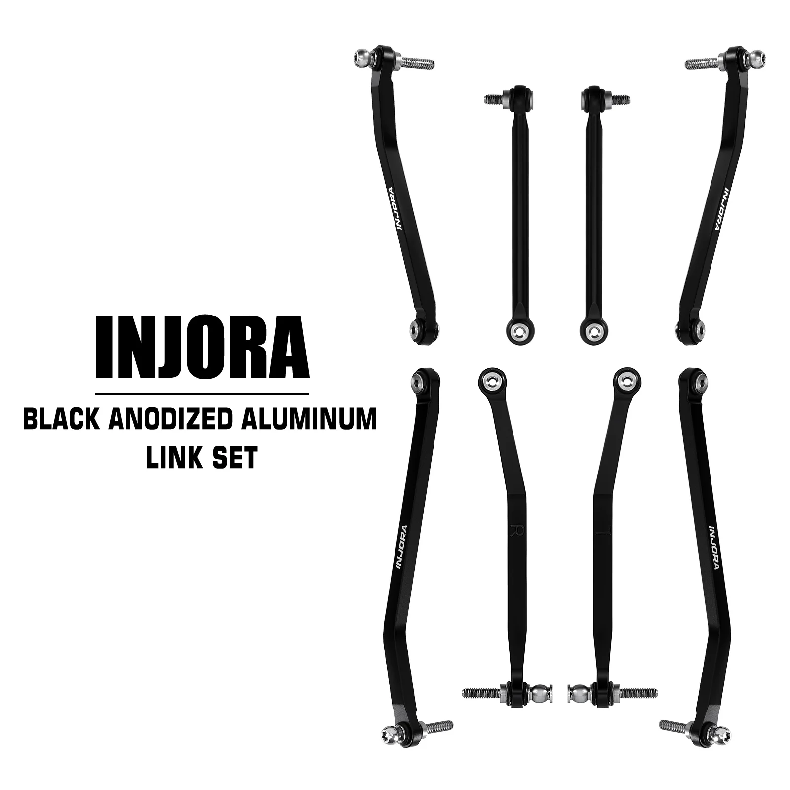 1/30 Axial SCX30용 INJORA 알루미늄 하이 클리어런스 섀시 링크