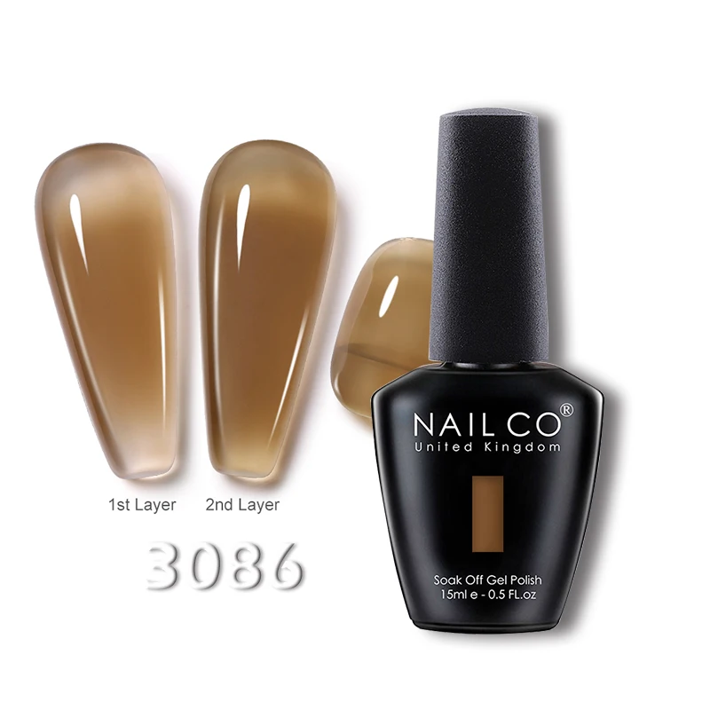 Jelly Gel Nail Polish 15ml - Translucent Hybrid Gel Enamel for Long-lasting Manicure