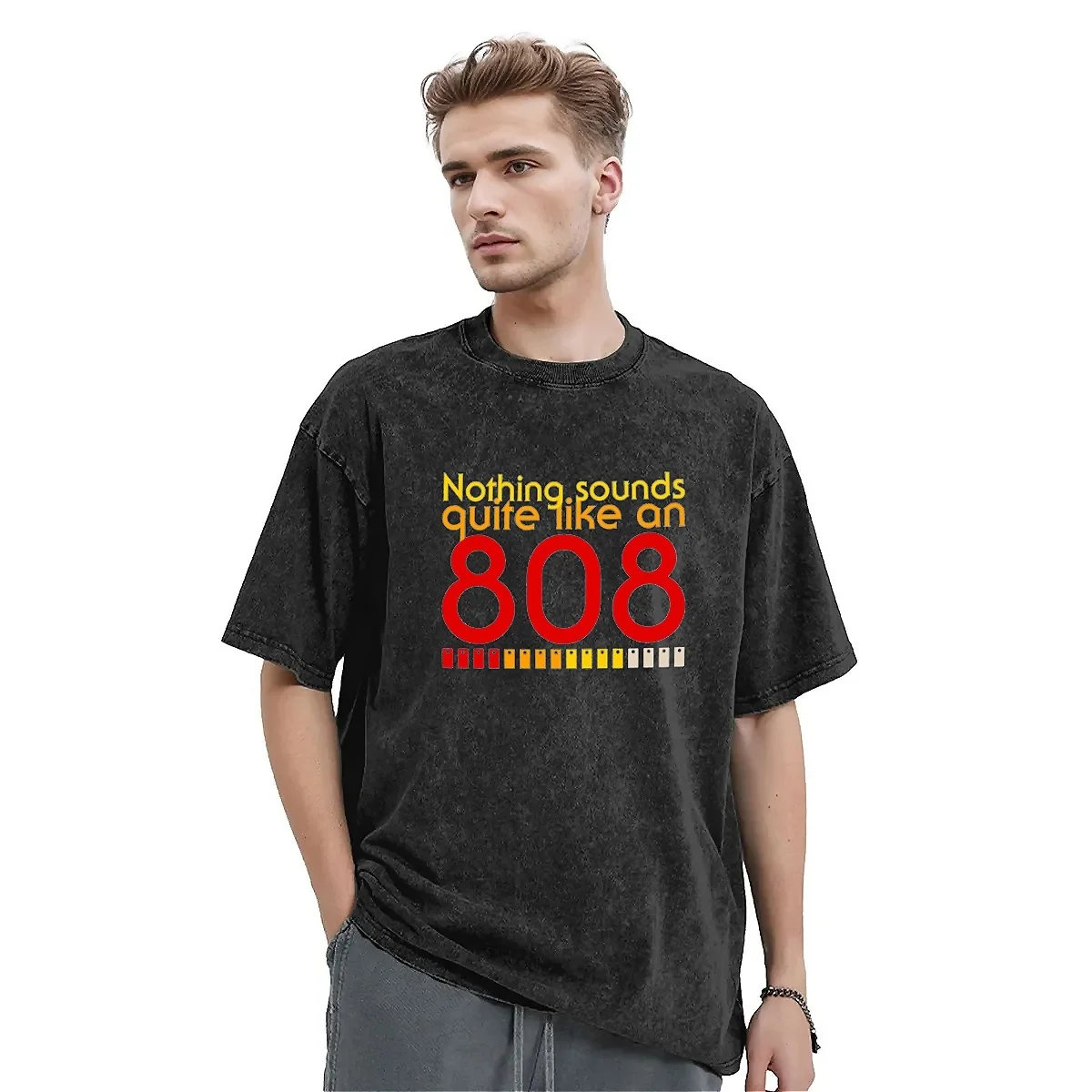 Niente Suona Abbastanza Come Una T-Shirt 808 Roland Tr-808 T-Shirt Moda Manica Corta Y2K Basic Top Estate Cotone Plus Size Tees