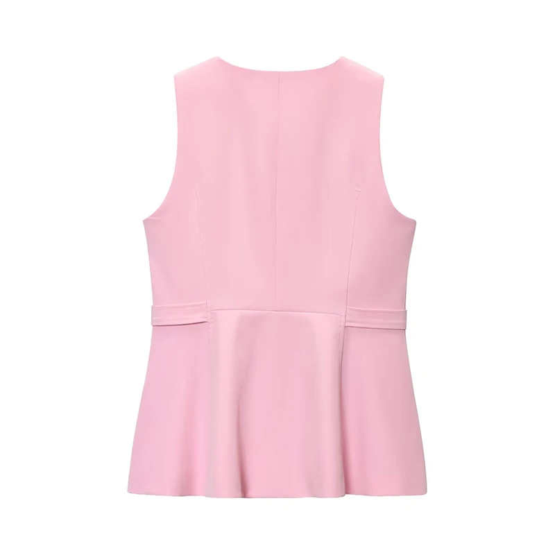 Women 2 Pieces Flare Pants Sets 2025 New Fashion Short Vest Trousers Set Women's Suit Casual Two Piece Woman Outfits