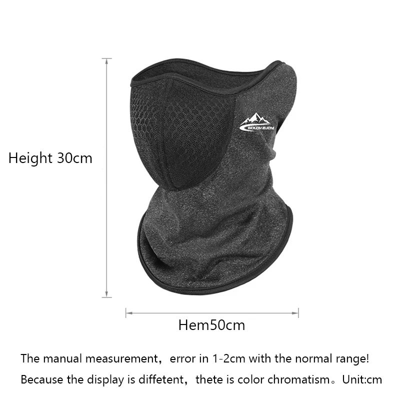 Ski Masks Outdoor Sports Thermal Plush Velvet Snowboarding Mountaineering Mask Autumn Winter Heat Accumulation Dustproof Masks