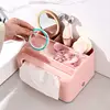 Tissue Box Napkin Holder Remote Control Storage Desk Organizer Office Multifunctional Sundries Container Storage Home 5