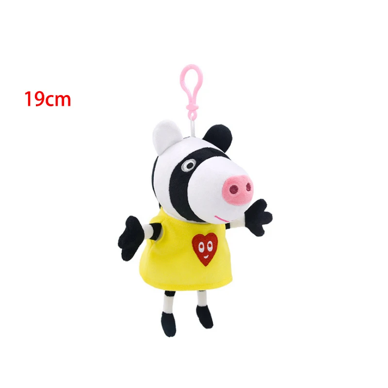 Peppa Pig Stuffed Toys, Peggy Buckle, George e outras bonecas de desenho  animado, Soft Fill, qualidade genuína, presentes de Natal, 19cm - AliExpress