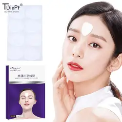 24PCS/Box Reusable Silicone Anti Aging Patch Face Forehead Beauty Sticker Anti-wrinkle Sticker Tightening Facial Mask Skin Care