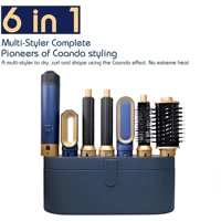 Sèche-cheveux multi-styler 6 en 1, nouveau design, avec fers à friser et brosse à air chaud, outil de coiffage multi-styler 1