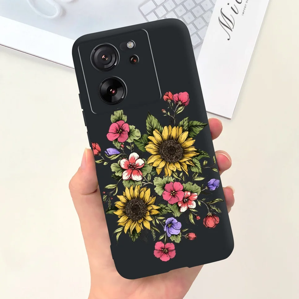 For Xiaomi 13T Case 13 T Pro 5G Candy Paint Soft Silicone Shockproof Phone Cases For Xiaomi 13T Mi13T Pro Bumper Cover Capa