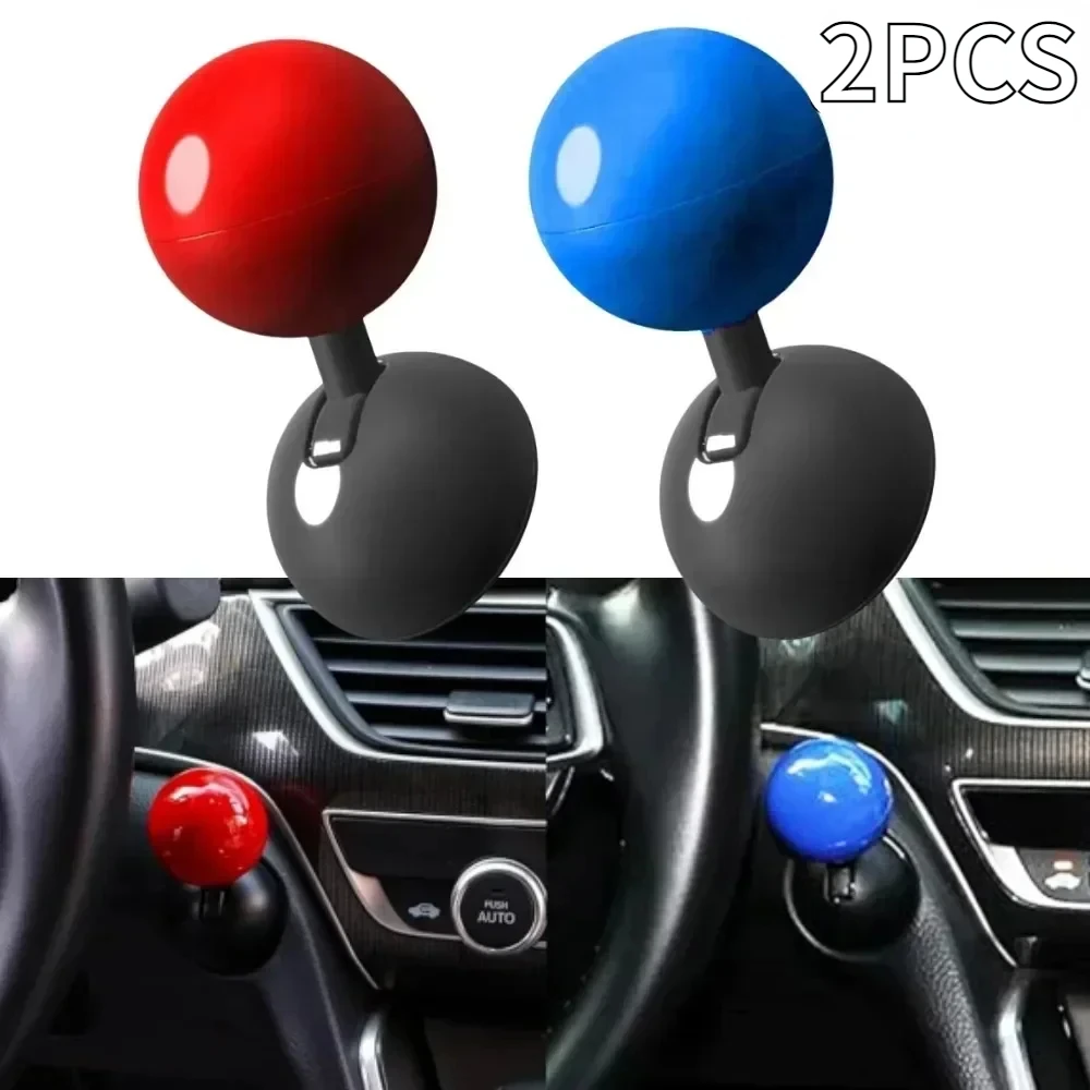 Start Button Car Start Button Cover Car Start Stop Button Push Start Auto Ignition Cover Automotive One-Touch Rocker Engine Push Stop Lever