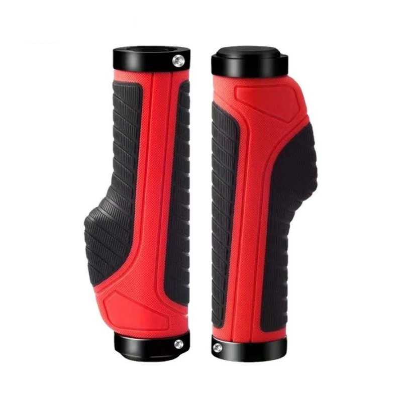 Mountain Bike Grips Bicycle Handlebar Grips Double Lockon Grips for