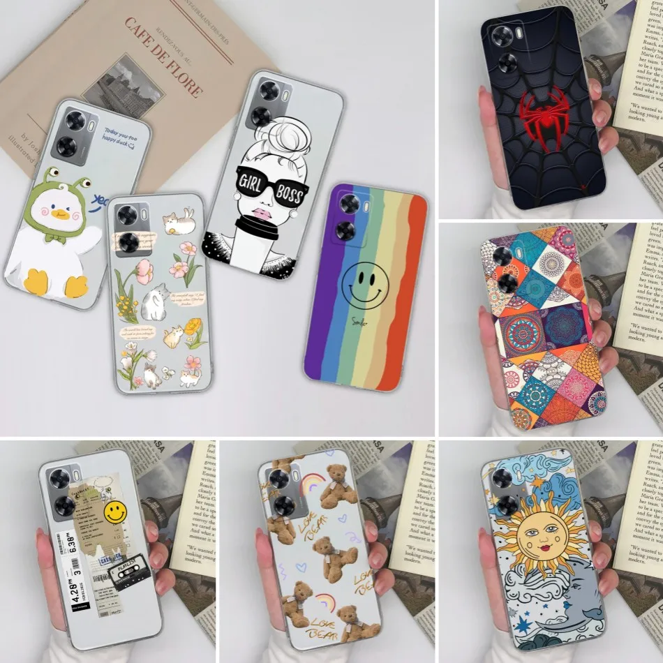 Case Oppo A57 / A57 4G / A57s Mandala Sun with Strap