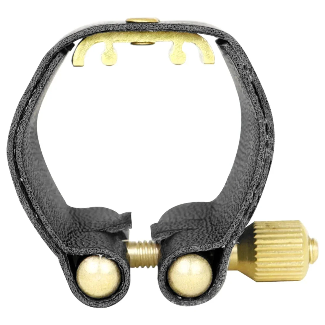 Alto Sopran Tenor Saxophon Klarinette Mundstück Blattschraube Und Kappe Sax Leder Schnalle Klemme Clip Holzblasinstrument Zubehör – Detail 7