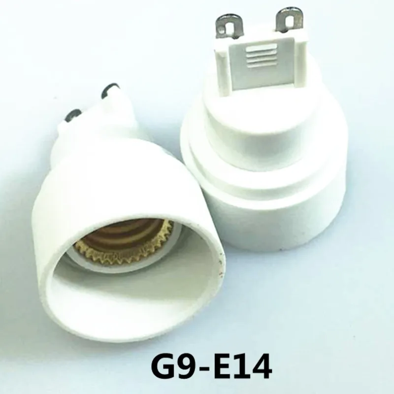 G9 To E14 Bulb Adapter Lamp Extender Socket Converter Shop Light Holder G9 To E14 Converter Led Lamp Bulb Base Conversion Holder