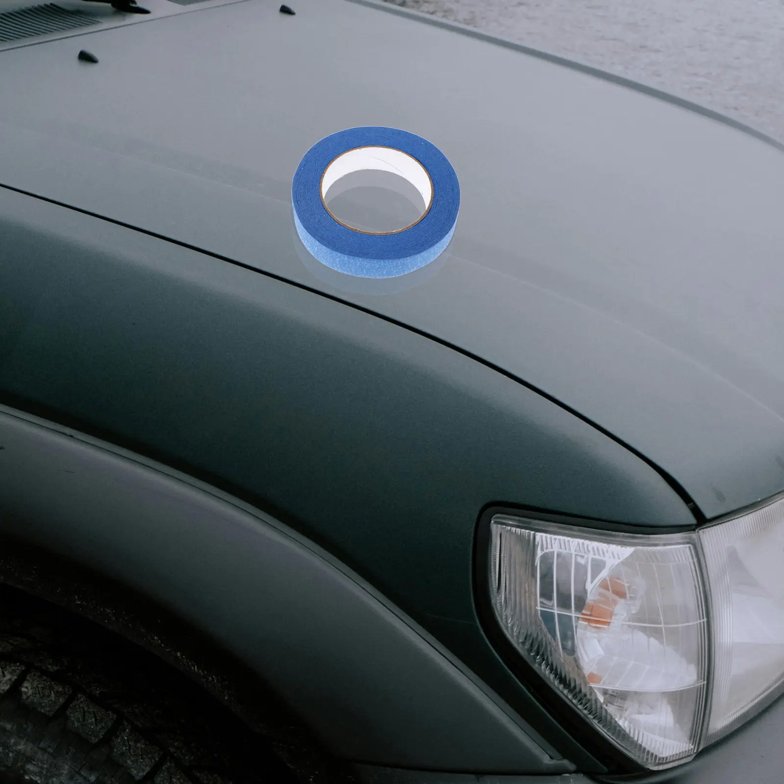 블루 스프레이 페인팅 마스킹 테이프 고점착 논리지드루스 페이퍼 테이프 자동차 디테일링 깨끗한 차체 작업용