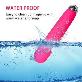 Wireless Vibrator USB Rechargeable Massager Sex Toys for Woman Masturbator Siliconen Erotic AV Magic Wand Clitoris Stimulator 6
