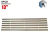 6pcs Planer Blades Double Edged Knives 330x12x1.5mm For DH330 DH316 HSS High Speed Steel Portable Set Planer Cutting Tool 3