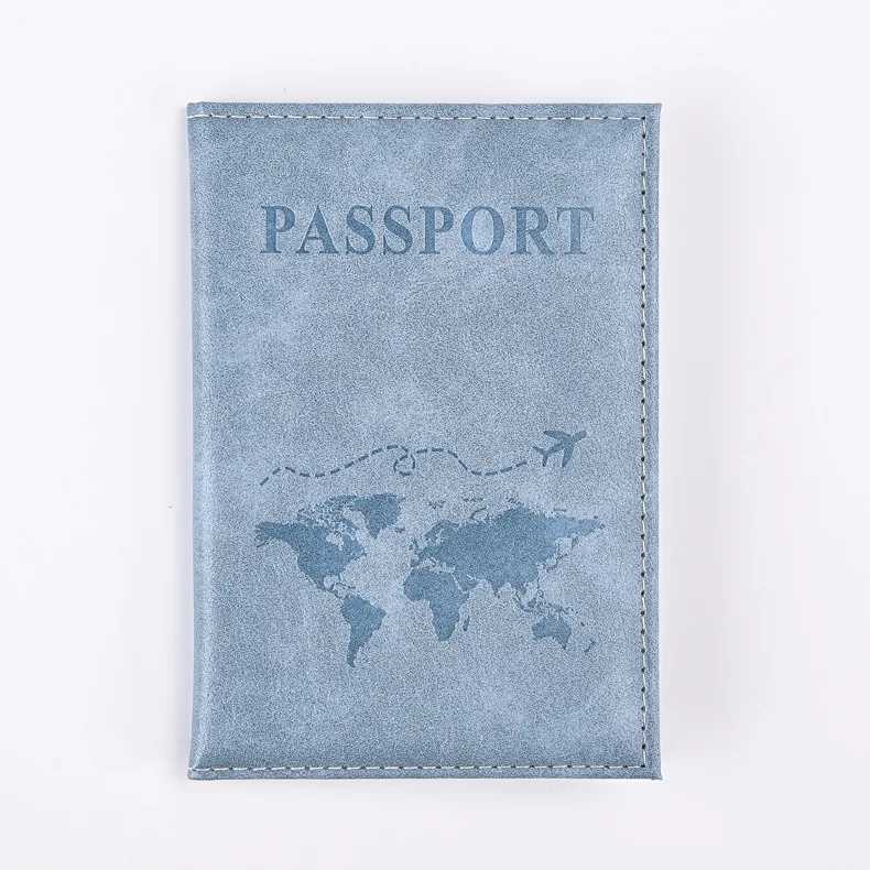 Colorful PU Passport Holder Ticket Passport Covers Travel Passport Protective thumbnail 6