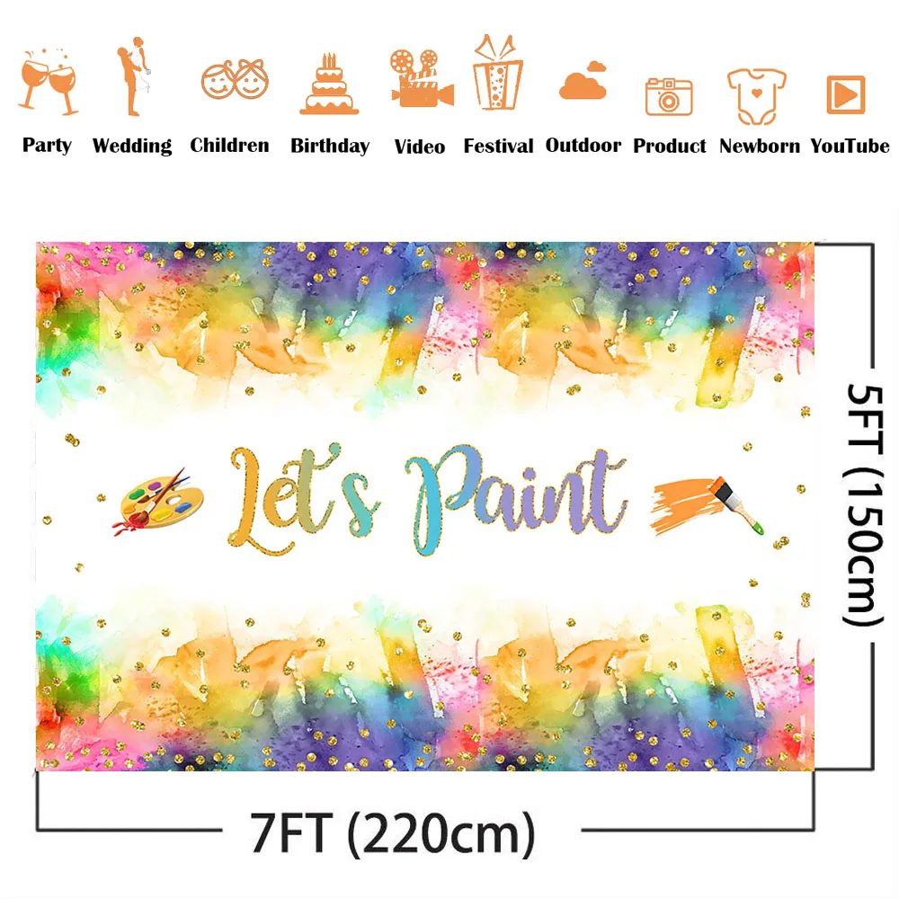 Lets Paint Backdrop Dress for a  Ƣ ׸    Ʈ Ƽ äο   귯 ǰ, ׸ ׸