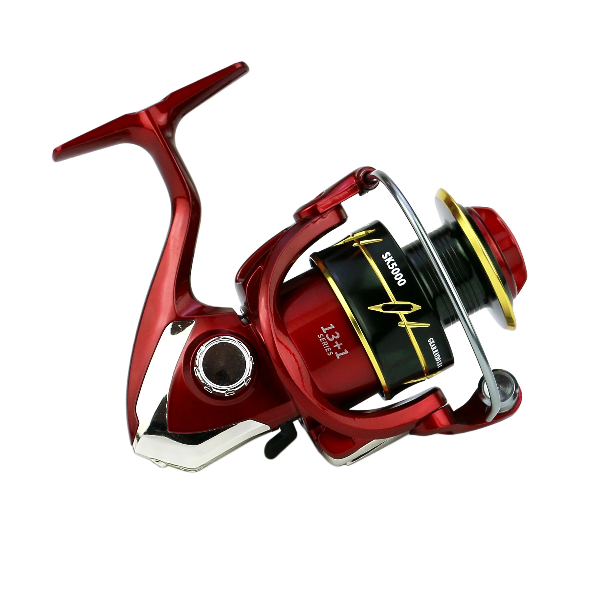 

Spinning Fishing Reel 5.5:1/4.1:1 High Speed 13+1BB Smooth And Fast Ultra-Light Power Bass Non-Gap Wheel 3000-10000 Series Pesca