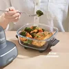 Ninja Crispi 4-in-1 Portable Glass Air Fryer Cooking System, 4 QT& 6 Cup Glass Containers with Storage Lids,Easy Meals,Microwave 5