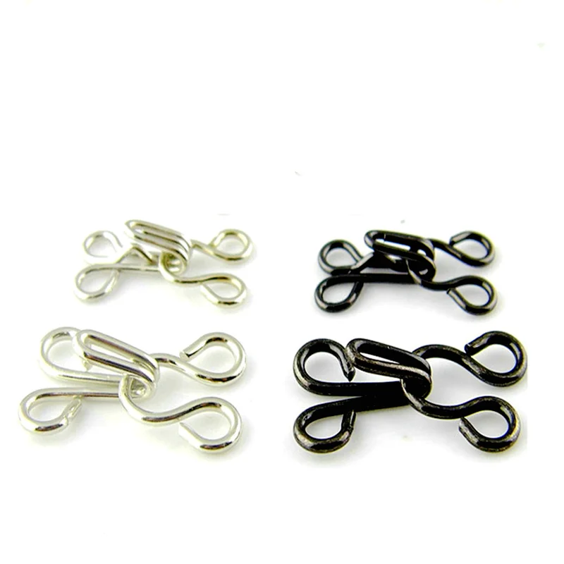 10 Sets hooks for Bra and Pants, Hook and Eye Sewing hook for underwear, 3  #, 4 #, HE-015 - AliExpress