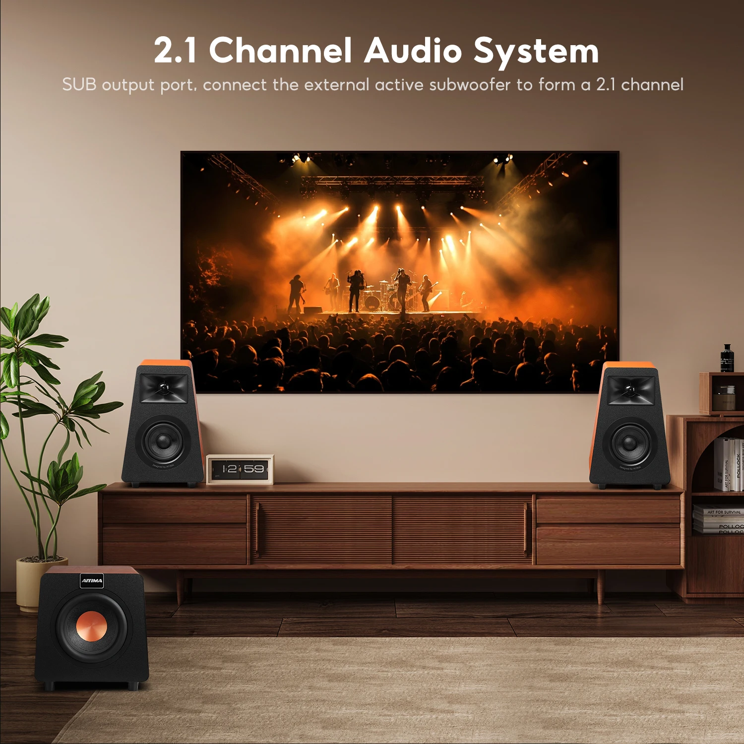 Room High End All In One Audio System Living Room Stereo System