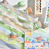 4Rolls Basic Washi Tape Set Landscape Masking Tape Journal Supplies Washitape Stickers Stationery Album Decorative Adhesive Tape 6
